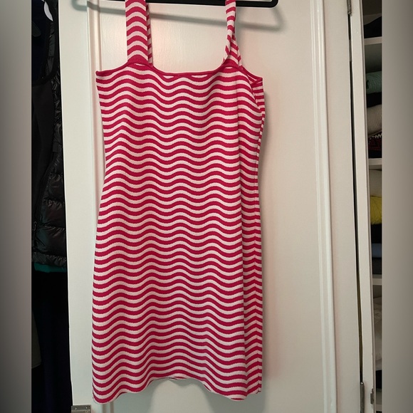 NWOT Solid & Striped the Ryan Dress in Lollipop Wavy Stripe Sz large - Picture 2 of 5